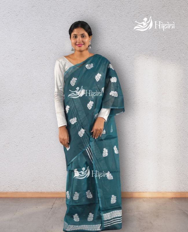 mixed cotton mekhela sador