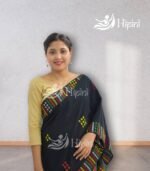 black coloure handloom missing mekhela sador